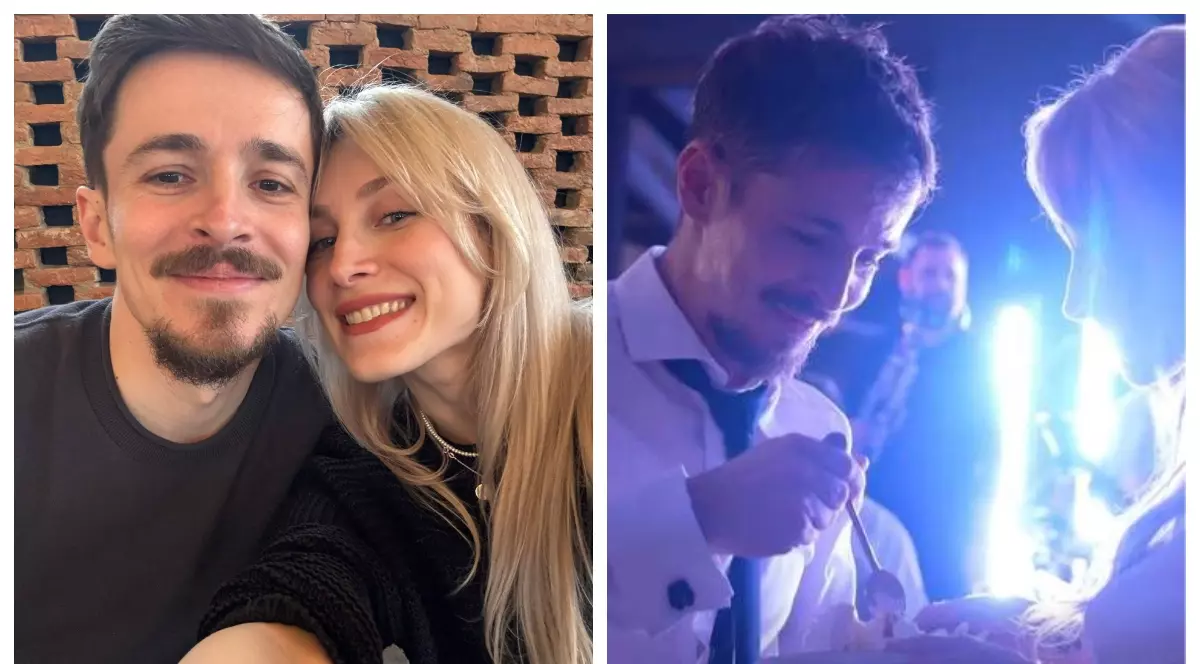 Andrei Leonte, primul câștigător „X Factor”, s-a căsătorit cu Laura. Primele imagini de la nunta lor. Rochia de mireasă a fost spectaculoasă