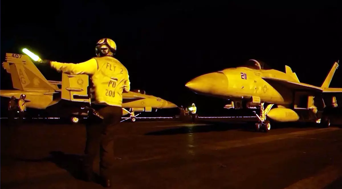 Avioane militare americane pregătite de operațiuni în Iran. Imagine cu cacracter ilustrativ Foto: Profimedia