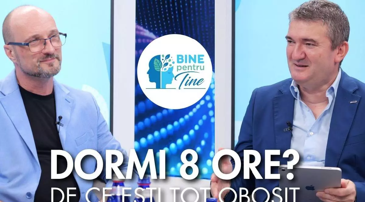 Dr. Răzvan Lungu într-o discuție cu Dorin Chioțea despre somnologie și importanța unui somn odihnitor