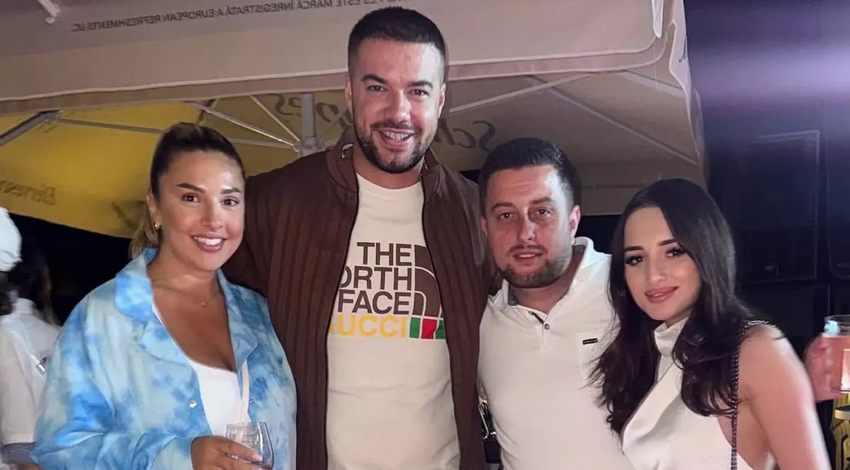 Nelu Popa și Melissa Ludosan alături de Culiță Sterp și Daniela Iliescu