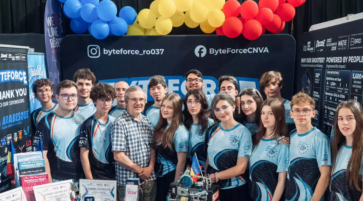 echipa de robotica byte force galati