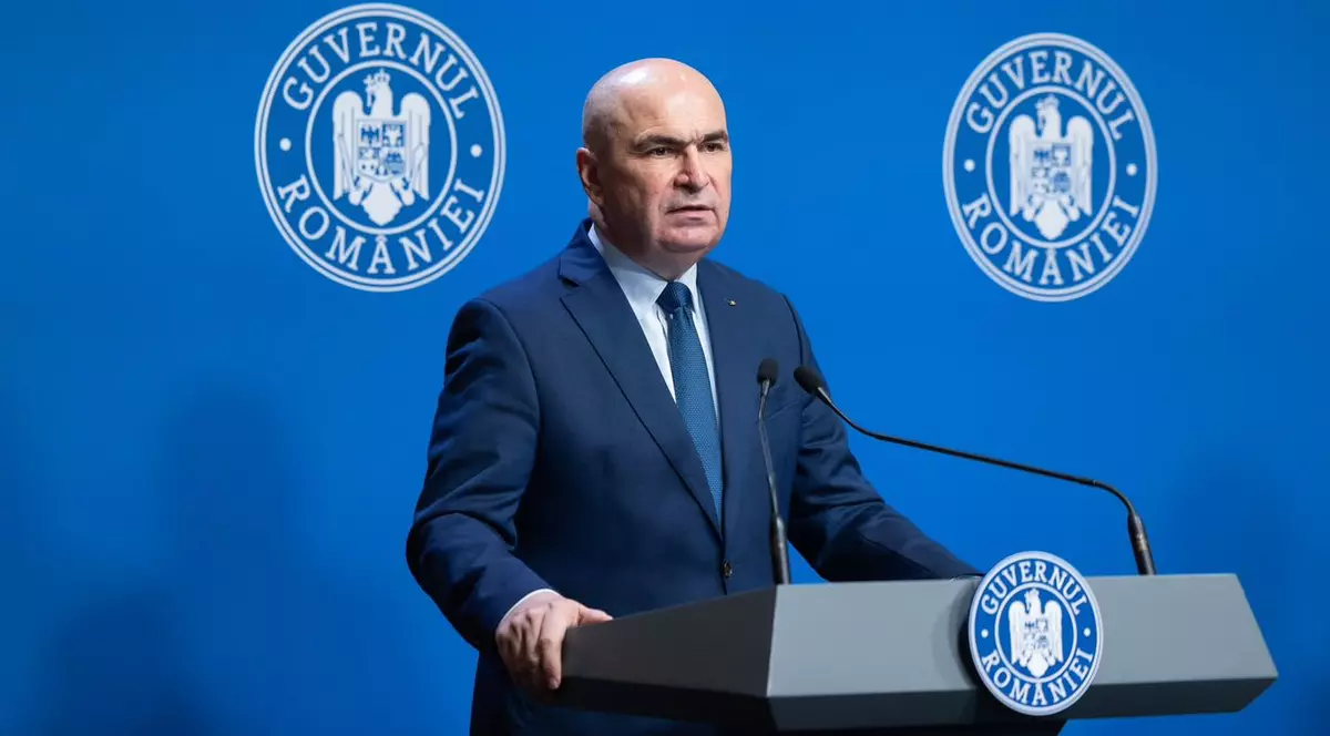 Ilie Bolojan la conferința de presă FOTO gov