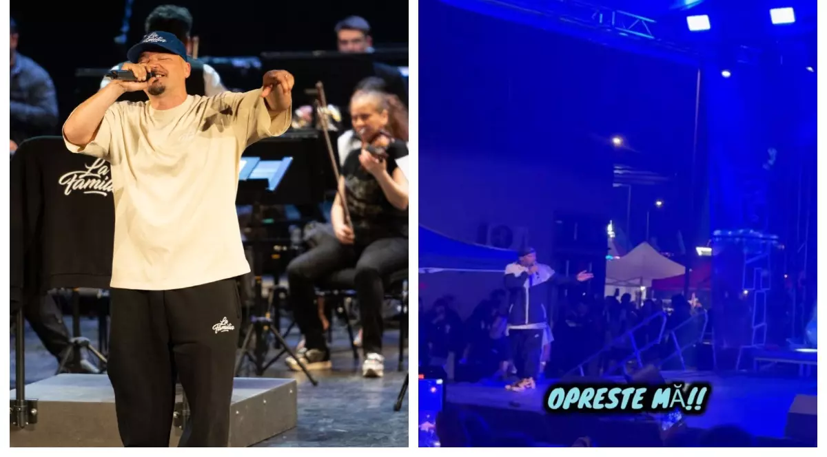 Puya a fost întrerupt chiar în mijlocul concertului. Ce i-a cerut un bărbat din public. „Ești de la poliție? Ferească Dumnezeu!”