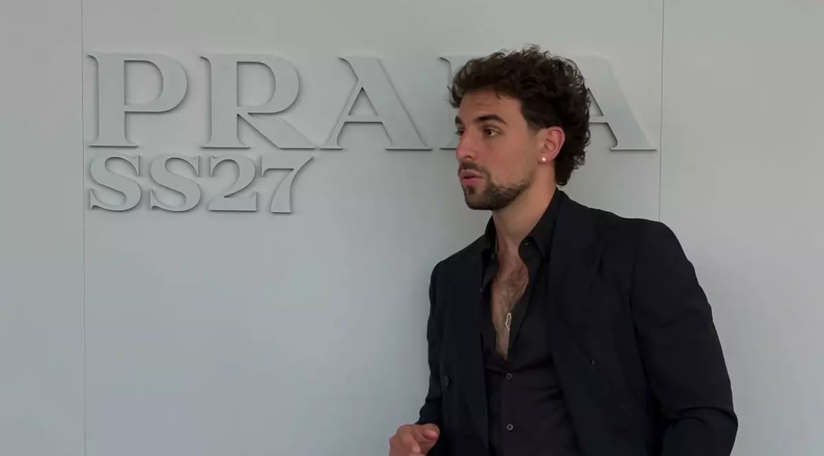 Saint Levant este ambasador Prada