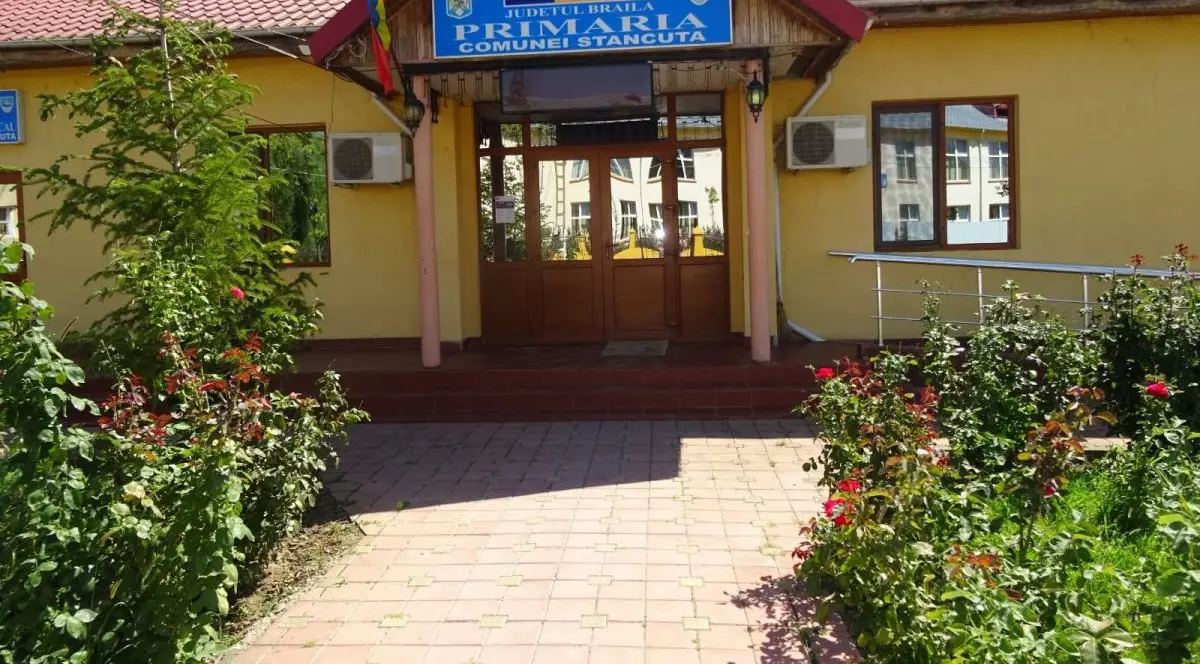 Sediul Primăriei Stăncuța din județul Brăila, 2022