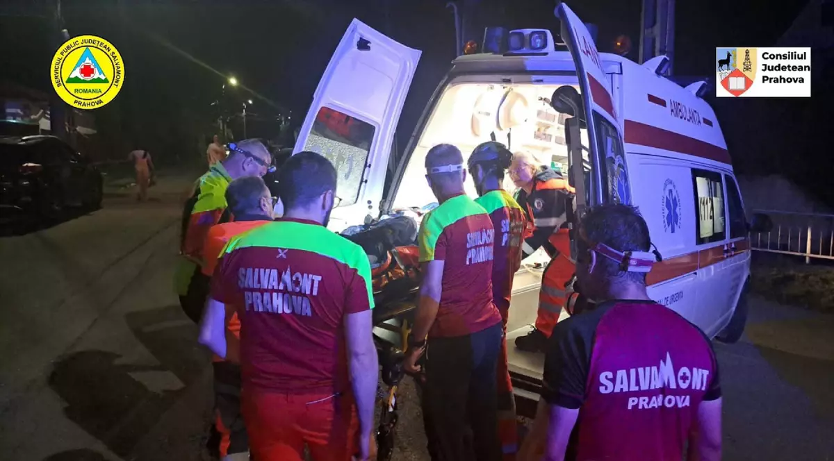 Echipaluj Salvamont Prahova a acordat ajutor unui aplinist care a cazut în Poiana Țapului, pe 1 august 2026