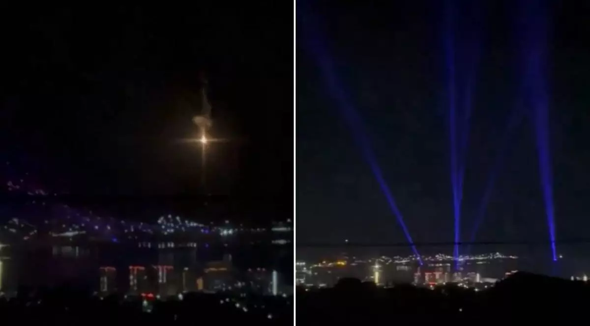 Colaj capturi video Atac masiv cu drone la Marea Neagră. Șase clădiri lovite în portul rusesc Novorossiisk