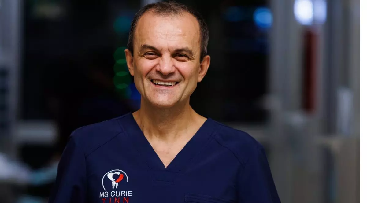 Un medic zambind,Catalin Cirstoveanu, de la Spitalul „Maria Curie”