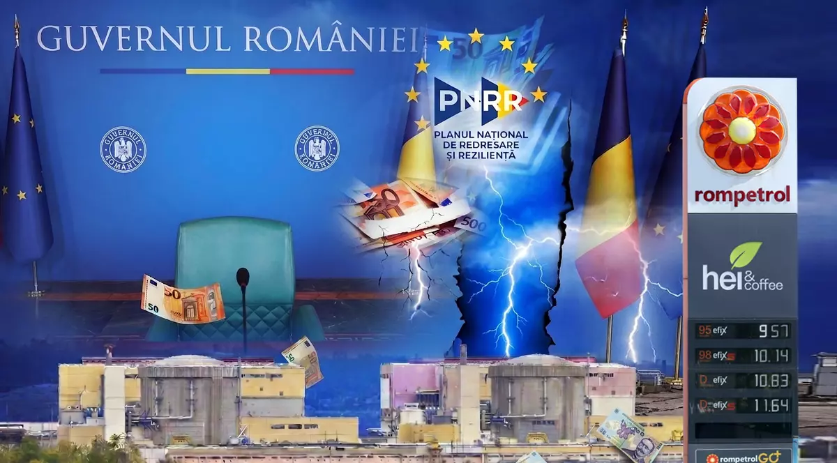 Colaj cu aele patru crize paralele ale Guvernului.