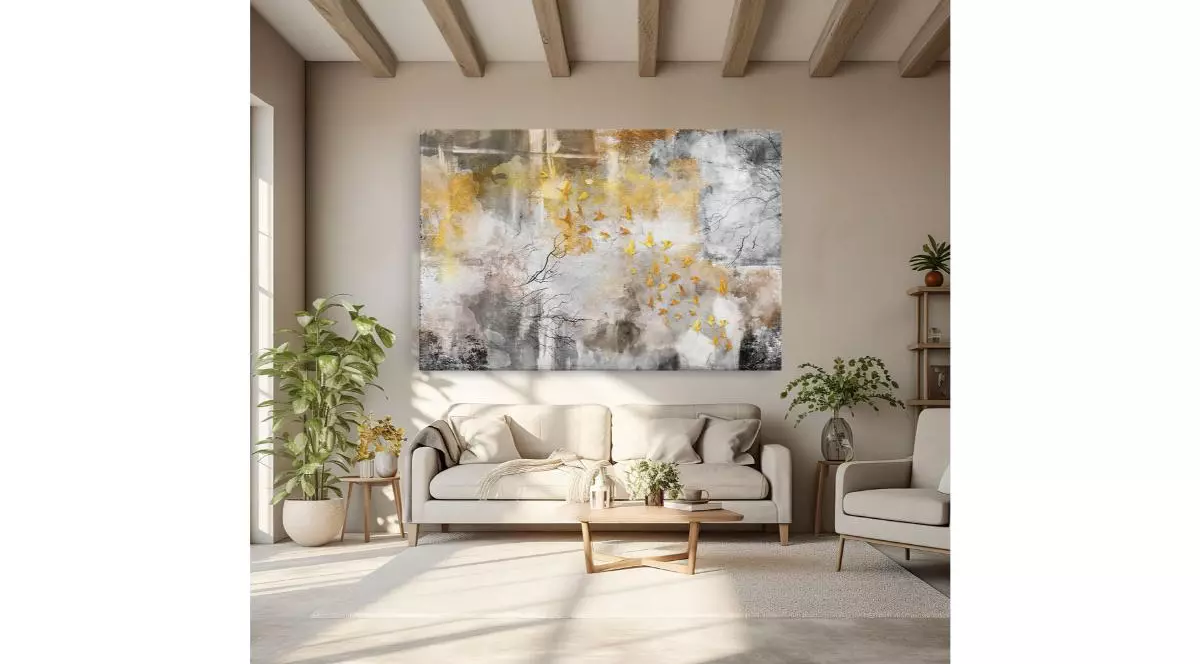 Tablouri canvas pentru living: cum alegi dimensiunea și poziționarea corectă