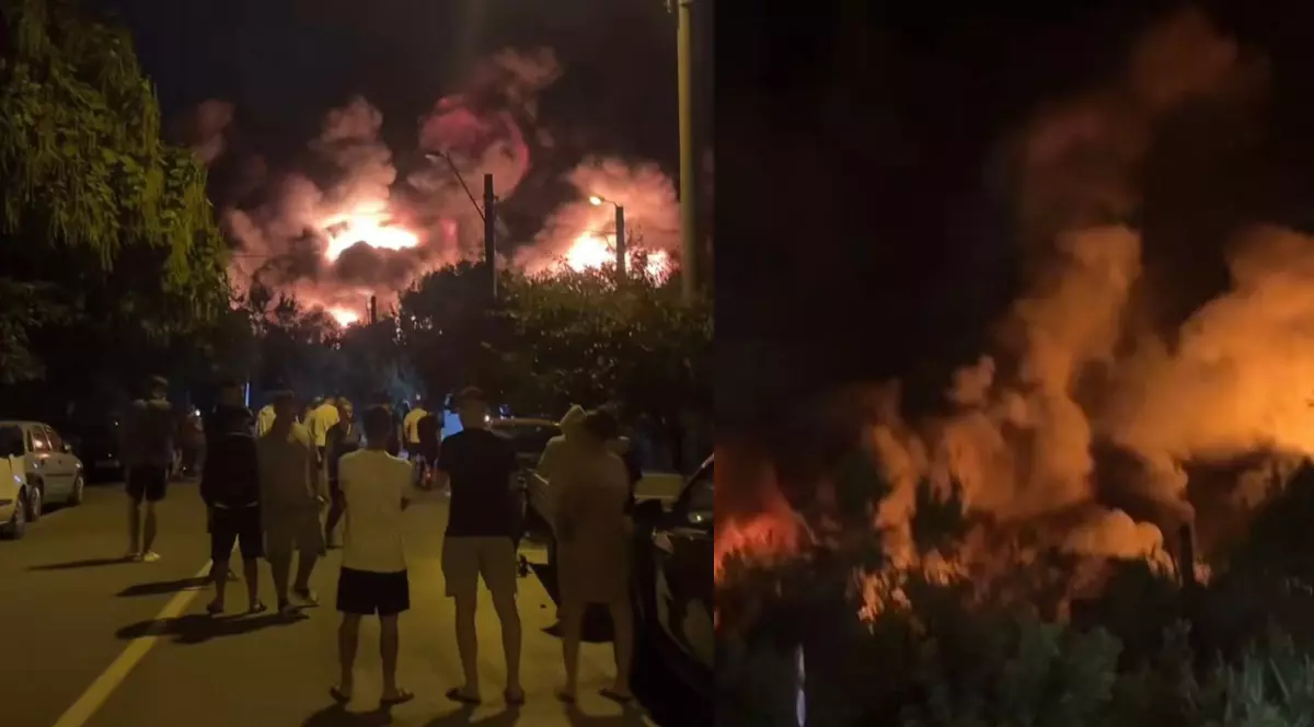 Incendiu puternic la o hală în Sectorul 1 din București. Oamenii au primit mesaj RO-Alert