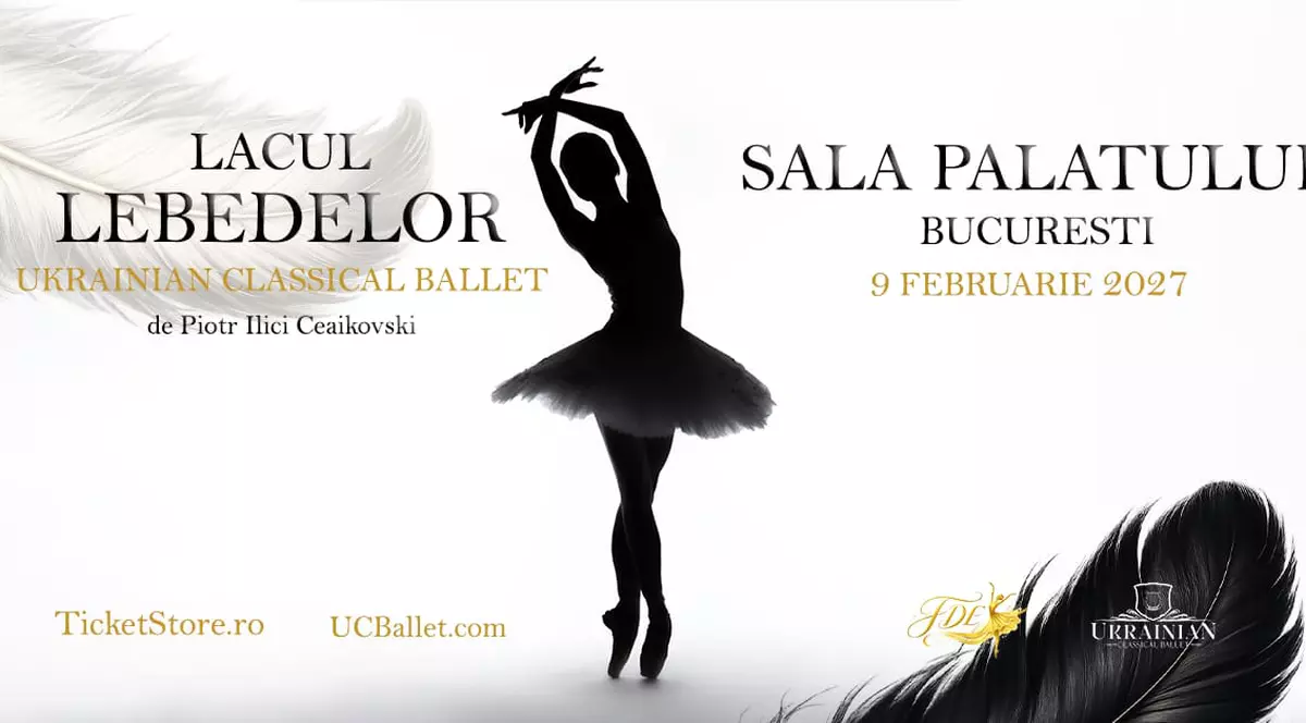 UKRAINIAN CLASSICAL BALLET revine la București, cu „SPĂRGĂTORUL DE NUCI” şi „LACUL LEBEDELOR”, în cadrul unui amplu turneu european