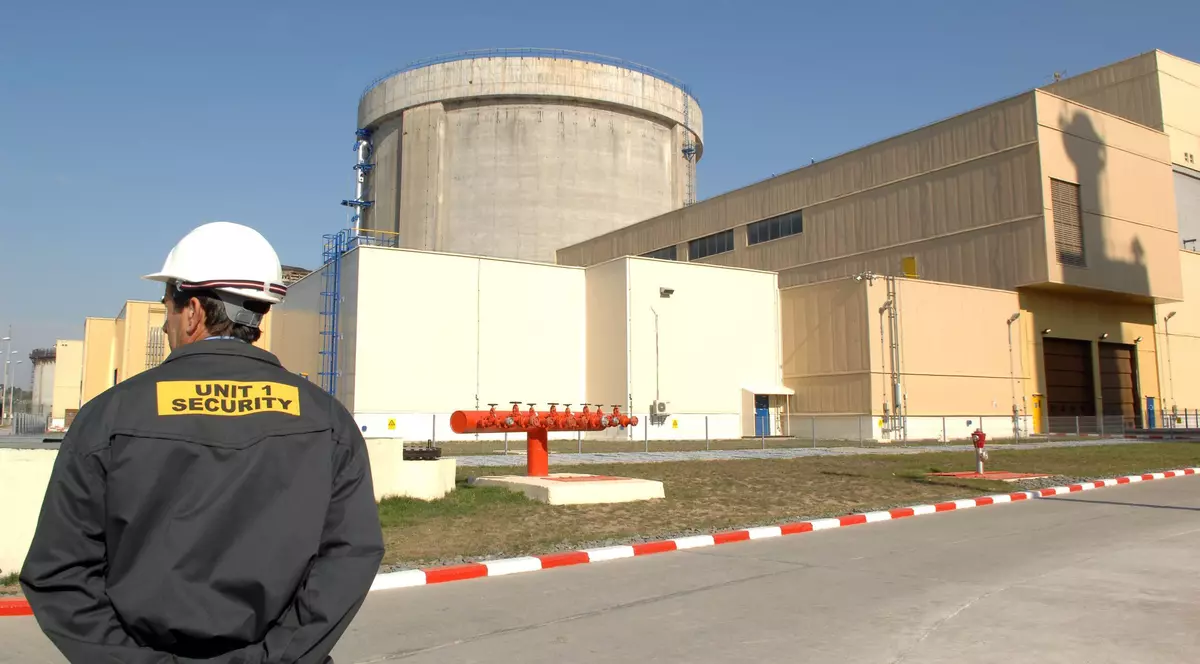 Reactorul 2 al Centralei Nuclearo-Electrice de la Cernavodă.