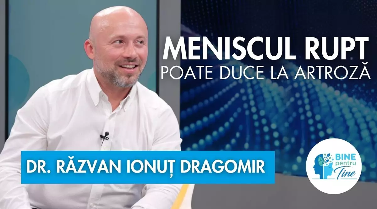 Medicul Răzvan Ionuț Dragomir, în cadrul emisiunii „Bine pentru tine”.