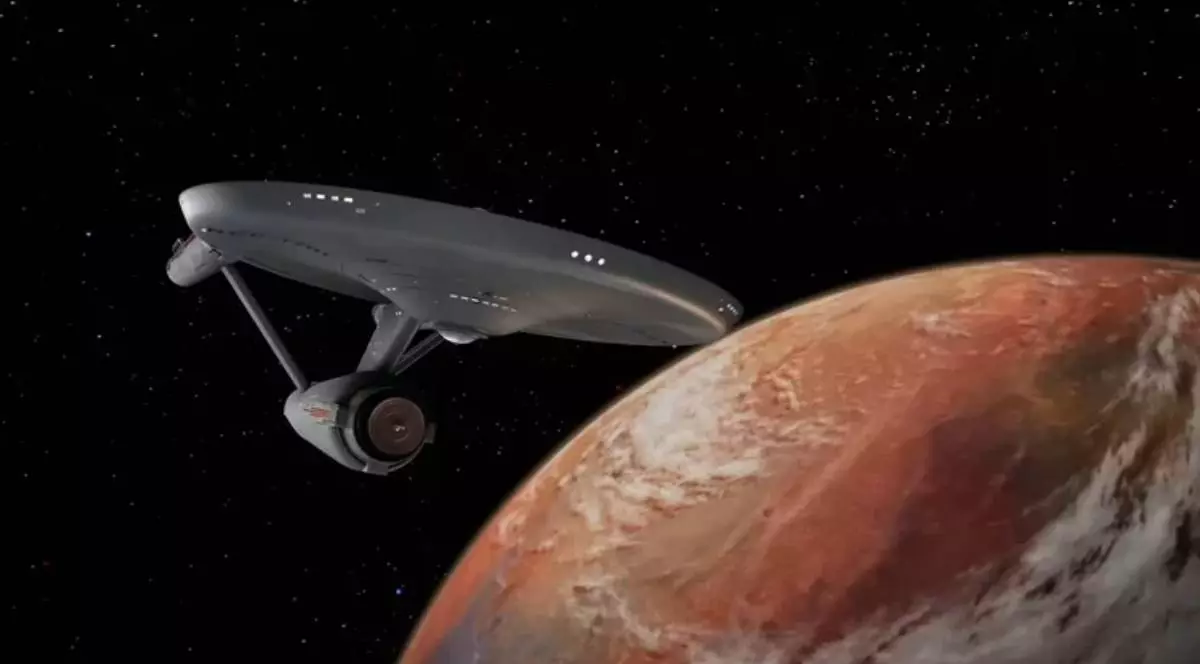 Nava USS Enterprise în Star Trek.