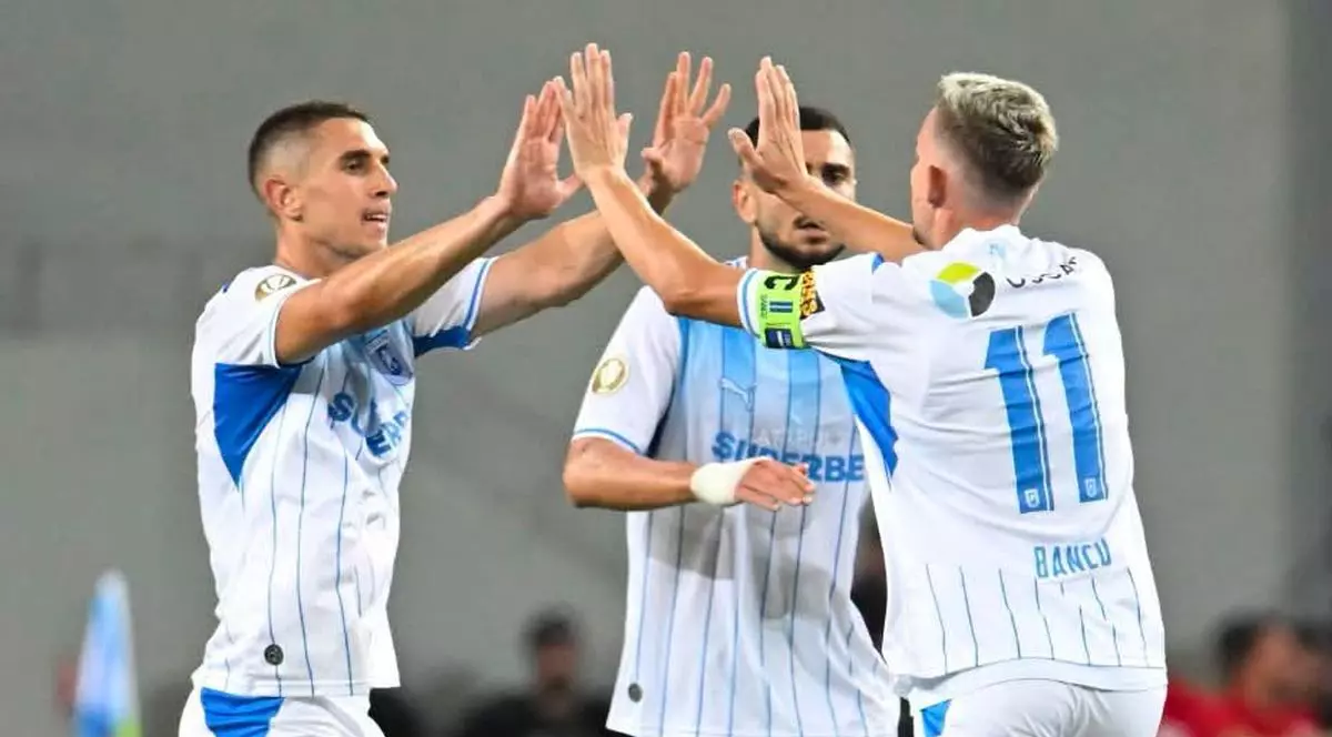 Universitatea Craiova joacă în Europa League împotriva lui Kups | Foto: Facebook Universitatea Craiova