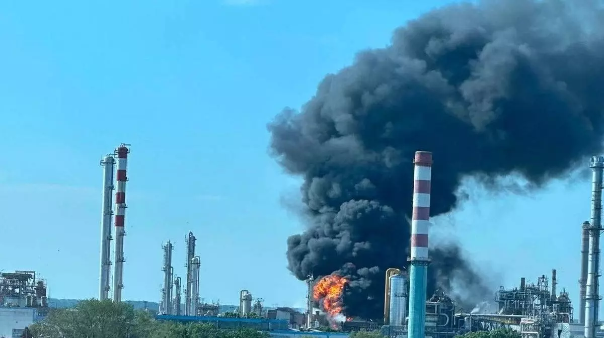 Explozie la rafinăria MOL din Ungaria