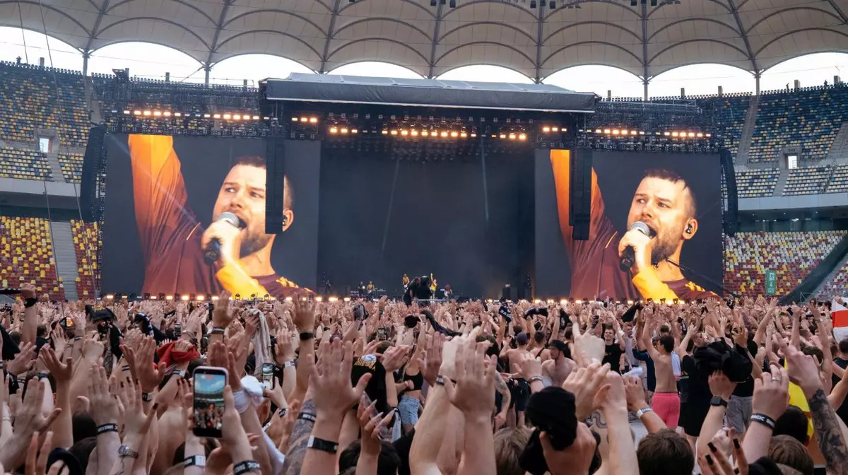 Concertul lui Max Korzh la București atrage 40.000 de fani
