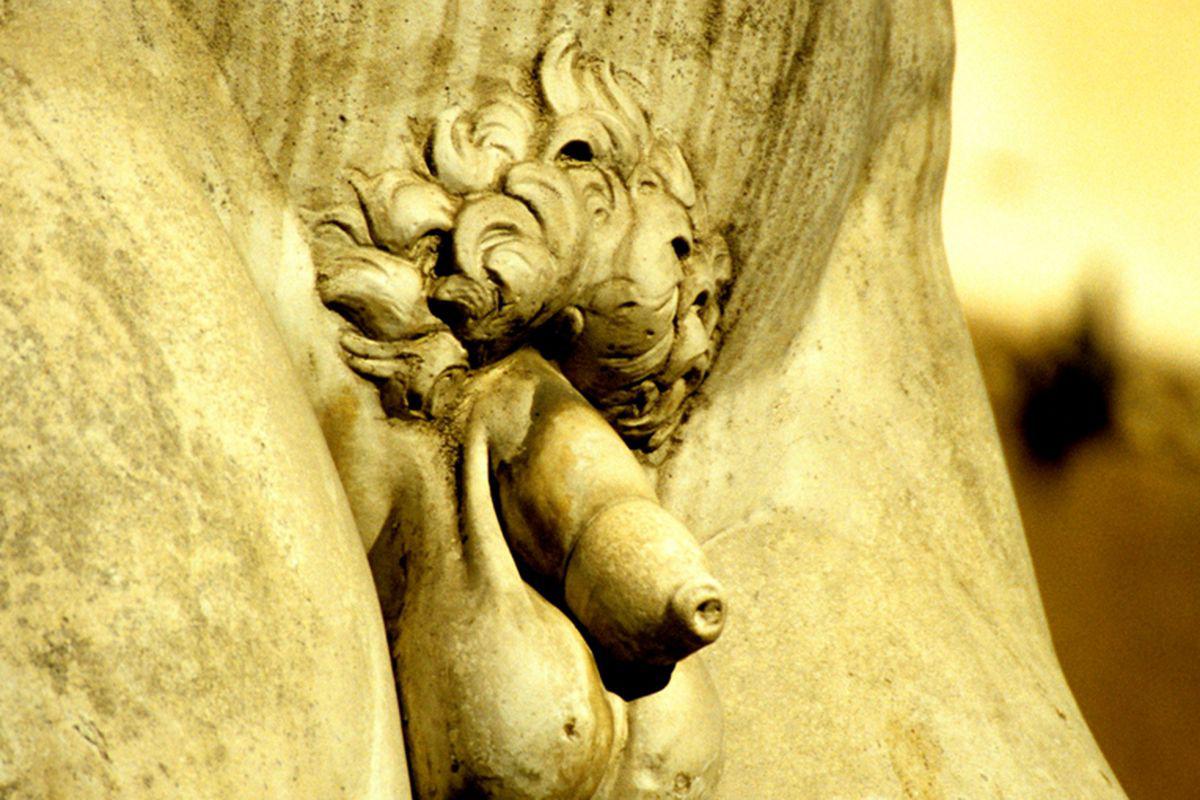erecție în sculptură