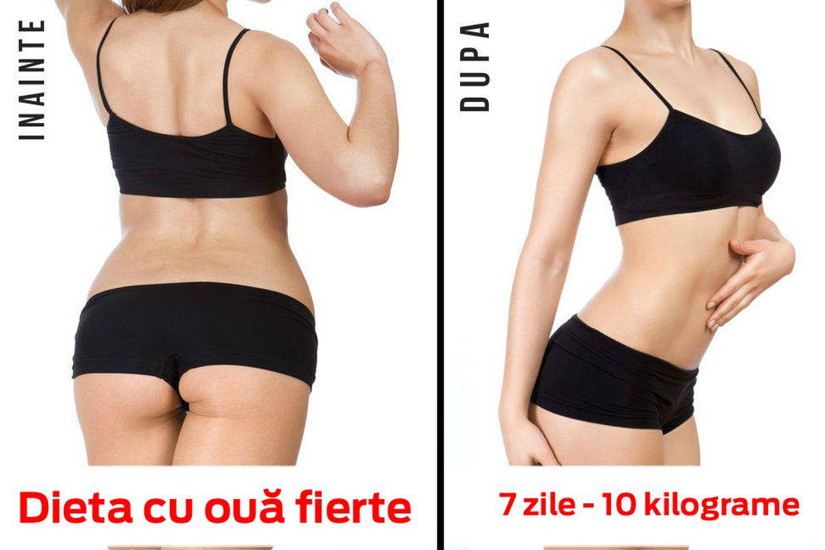 Dieta Rapida - Cum Slabesti Usor 10 kg (1 kg pe zi). Meniul complet