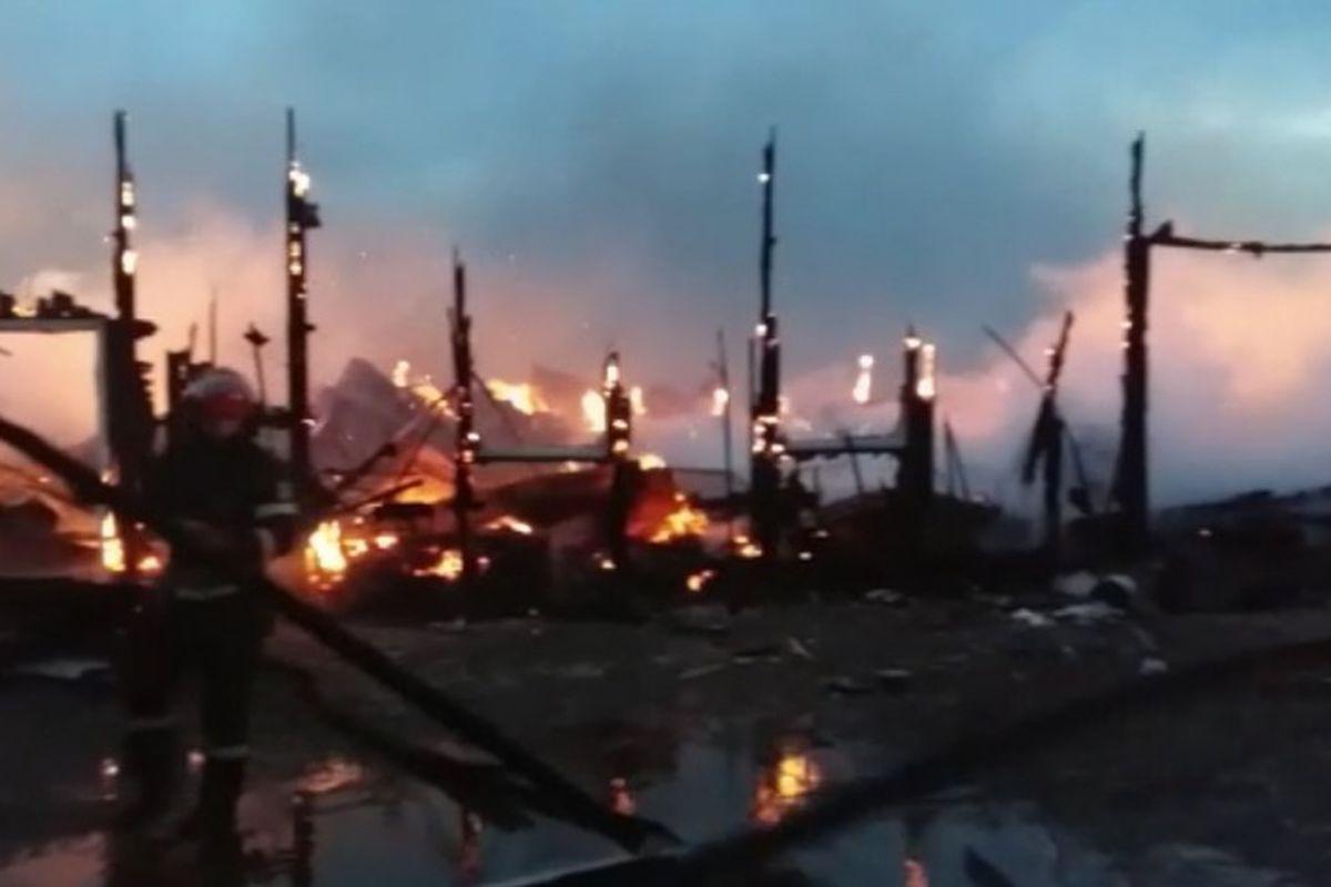 Incendiu La O Hală Din Siminoc Județul Constanța Un Bărbat A Suferit Arsuri Libertatea