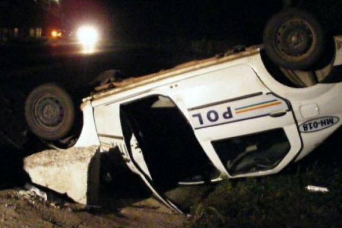 O Masină Cu Radar A Poliţiei S A Răsturnat In Timp Ce Urmărea Un Fugar Doi Polițiști Au Fost Răniți Libertatea