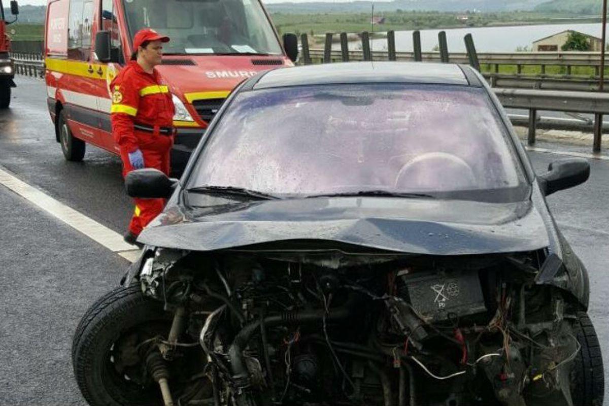Grav Accident Pe Autostrada Sibiu Orăstie Din Cauza Ploii