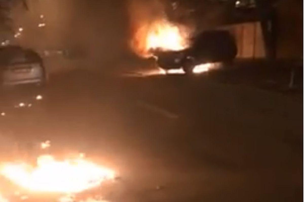 Mașină Incendiată Cu Un Cocktail Molotov La Galați Libertatea