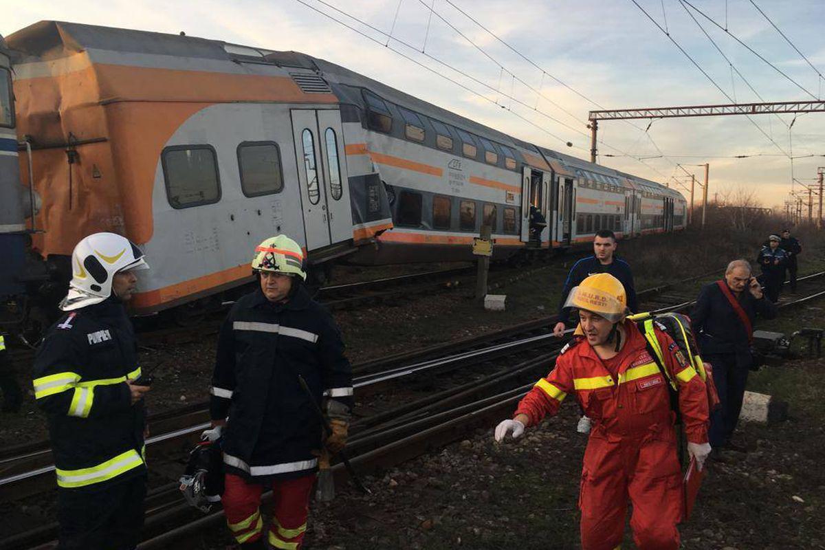 Accident Feroviar In Prahova Două Trenuri S Au Ciocnit Intre