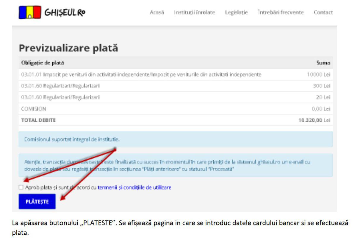 Romanii Pot Plăti Cu Cardul 30 De Impozite Si Contribuţii Inregistrarea In Spaţiul Privat Virtual Se Poate Face Prin Sistem Video Libertatea