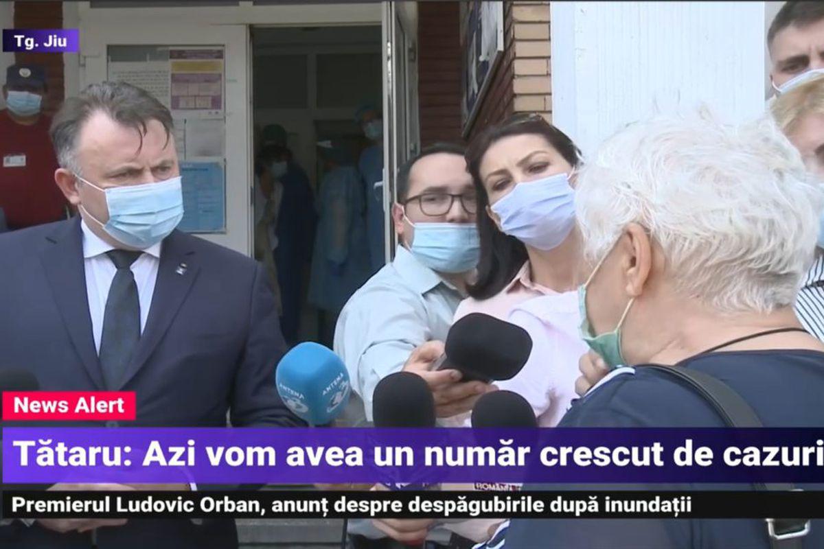 O Bătrană Din Targu Jiu I A Cerut Lui Nelu Tătaru Plangand Să Redeschidă Spitalele Stiri știri Romania Libertatea Libertatea