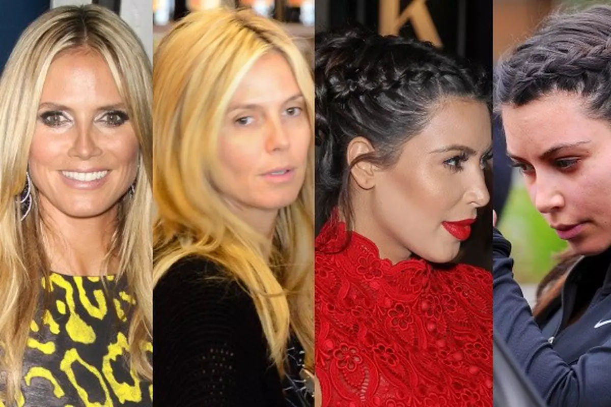 Vedete FÄƒrÄƒ Machiaj Uite Cum AratÄƒ Kim Kardashian Si Alte Dive Nemachiate Libertatea