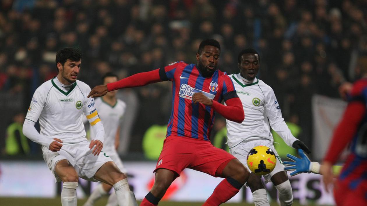Steaua, victorie fără probleme, în meciul restanţă cu Chiajna, scor 4-0 | FOTO