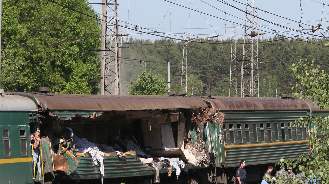 Trenul marfar implicat în accidentul de lângă Moscova circula pe ruta România-Rusia
