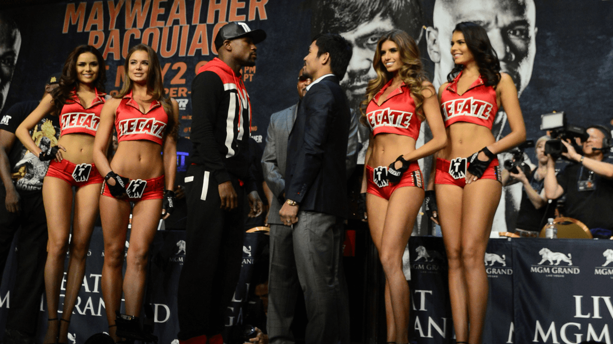 MAYWEATHER - PACQUIAO / Bombele sexy care vor urca în ring / FOTO