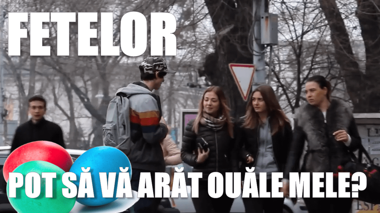 VREI SĂ VEZI OUĂLE MELE? Ce întrebare dementă le-a pus acest tânăr pe stradă / FARSĂ