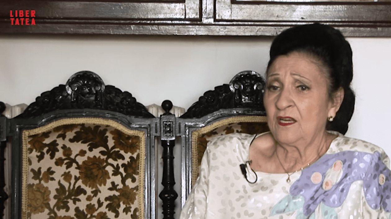VIDEO EXCLUSIV/ Ștefania Rareș a fost cântăreața preferată a dictatorului. ”Ceaușescu se simțea bine cu noi că eram ca el, de la talpa țării”