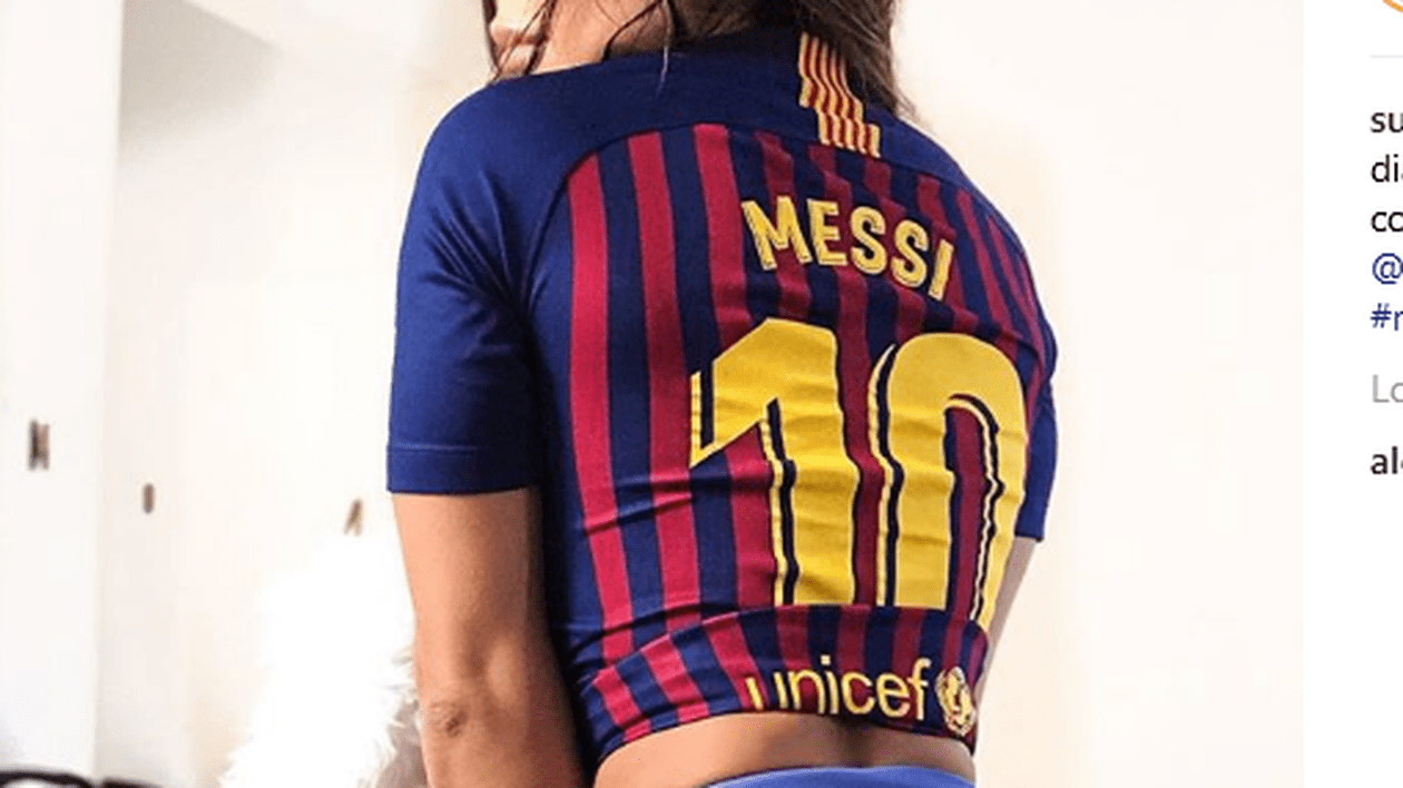 Cel mai sexy suporter al echipei FC Barcelona. Miss Bum Bum: ”În 2019, vreau ca echipa să câștige Liga Campionilor și La Liga”