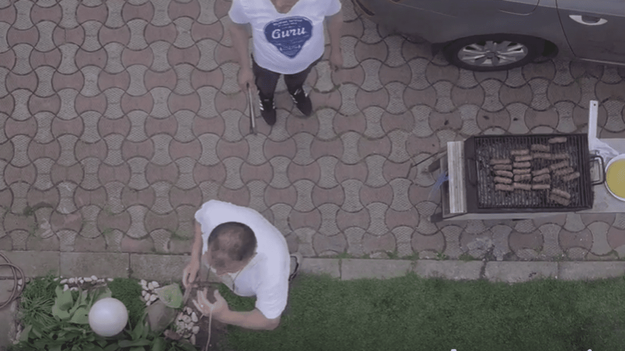 VIDEO  | Imagini inedite în Bacău de 1 Mai. Mici serviți cu drona
