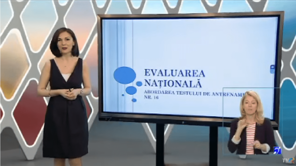 Compunerea de la Evaluarea Națională 2020 a fost rezolvată la TVR pe 4 mai