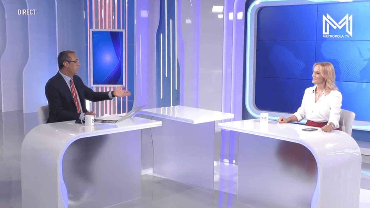Televiziunea lui Pandele, sancționată pentru o emisiune cu Gabriela Firea. CNA: ”O dovadă de servilism”