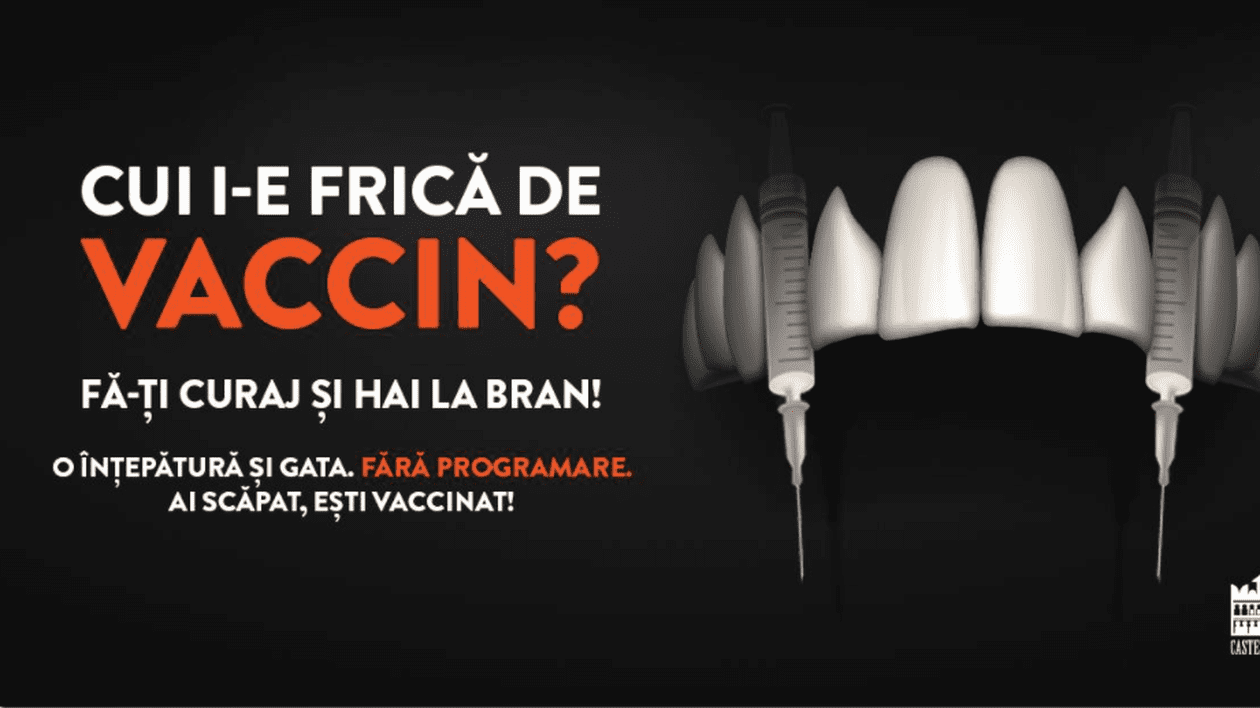 Castelul Bran, transformat în centru de vaccinare. Ofertă pentru turiștii care vor să se imunizeze