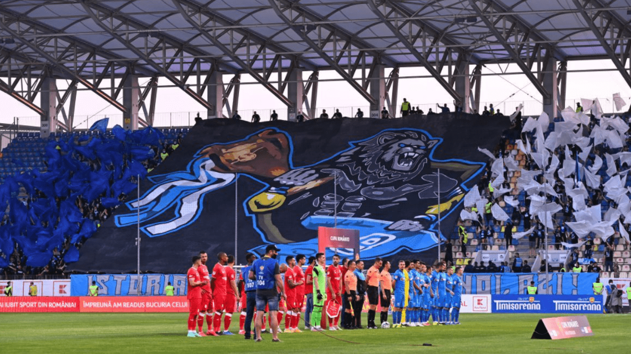 U Craiova a câștigat Cupa României în fața Astra Giurgiu, într-un meci disputat cu spectatori în tribună