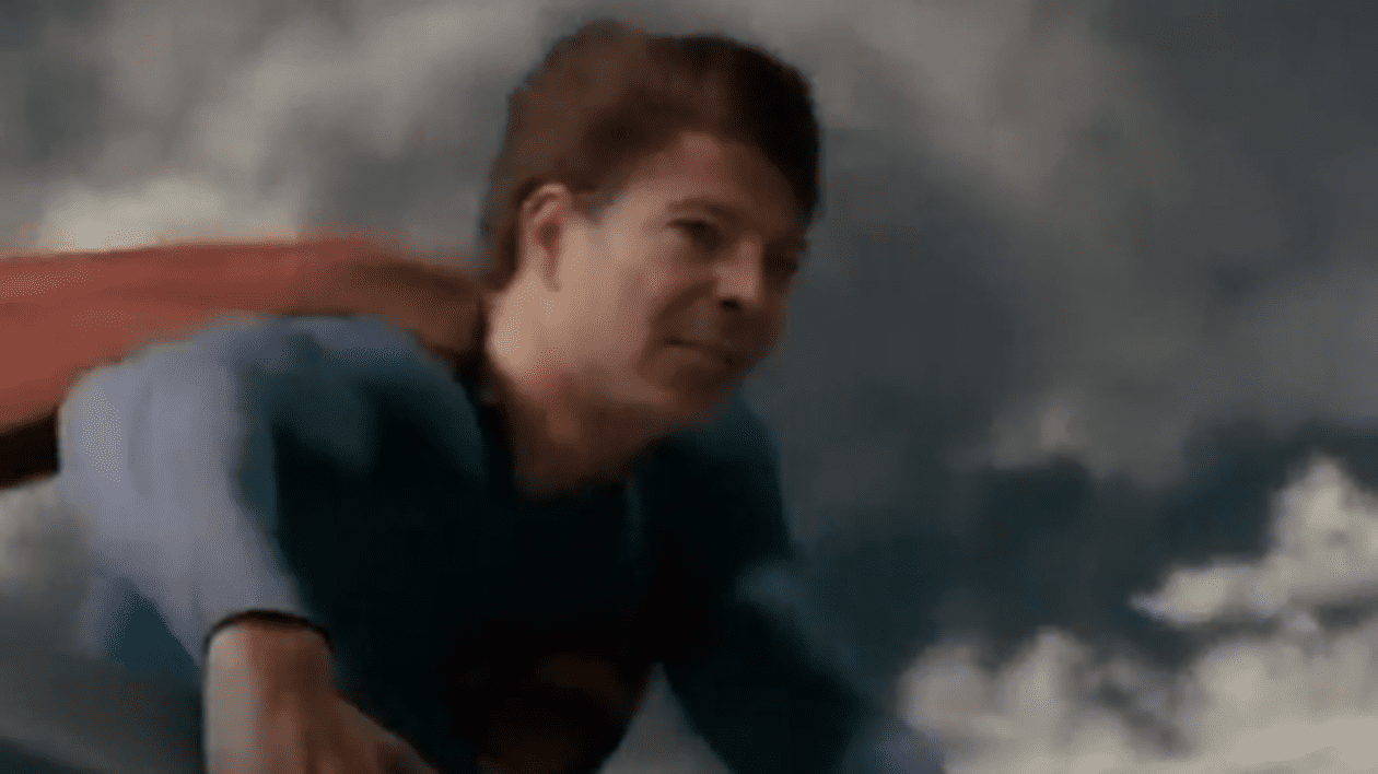 Florin Cîțu a postat pe Instagram un filmuleț cu el în rol de Superman