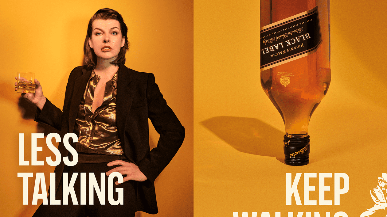 Superstarul hollywoodian Milla Jovovich devine noul ambasador Johnnie Walker, care se alătură mișcării internaționale „The Walkers”