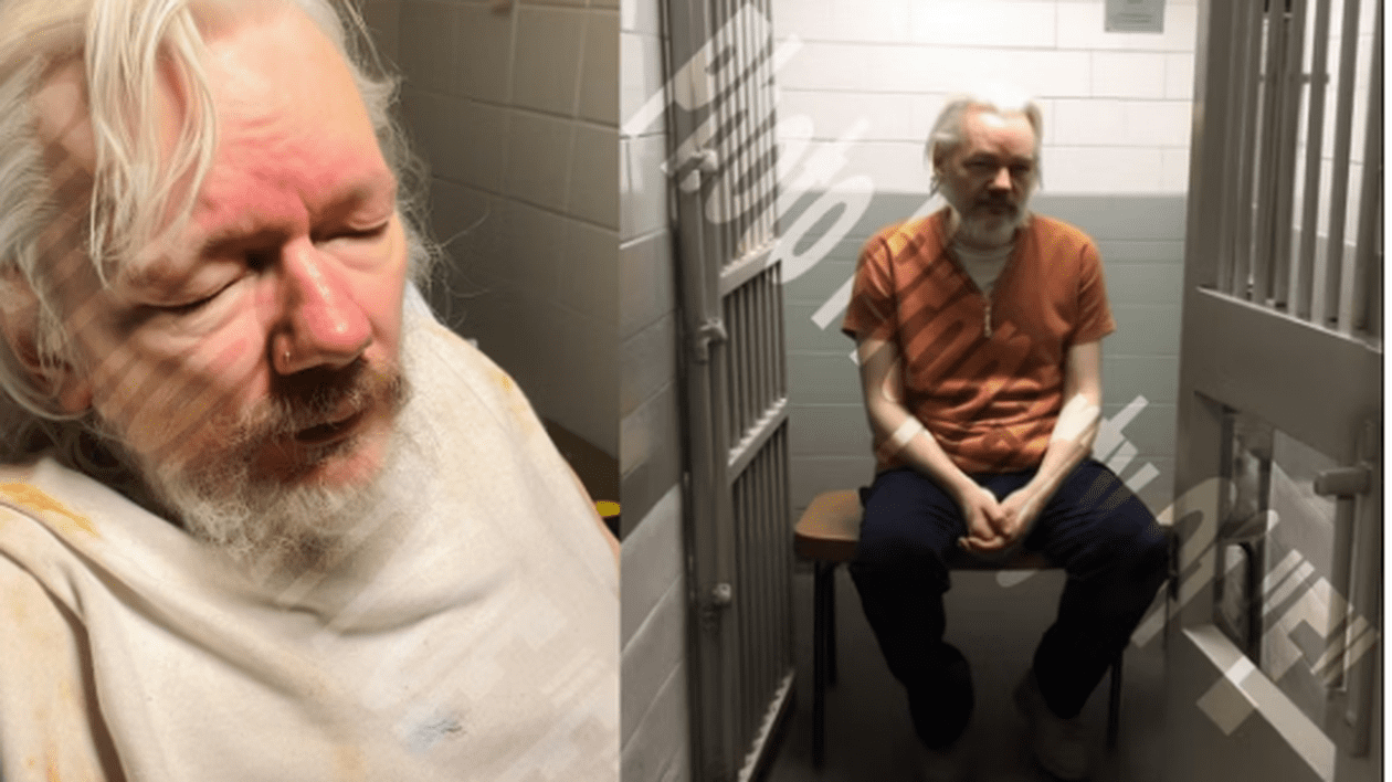 Reacția soției lui Julian Assange la poza controversată în care fondatorul Wikileaks apare într-o stare precară de sănătate