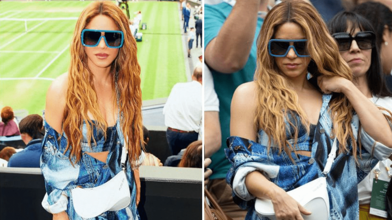 Ținuta purtată de Shakira la Wimbledon a atras toate privirile. Cum arată artista la 46 de ani