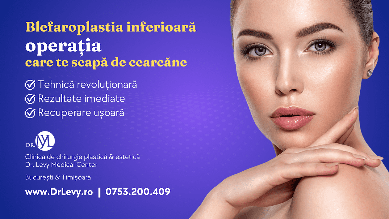 Operația care te scapă de cearcăne pentru totdeauna este blefaroplastia inferioară