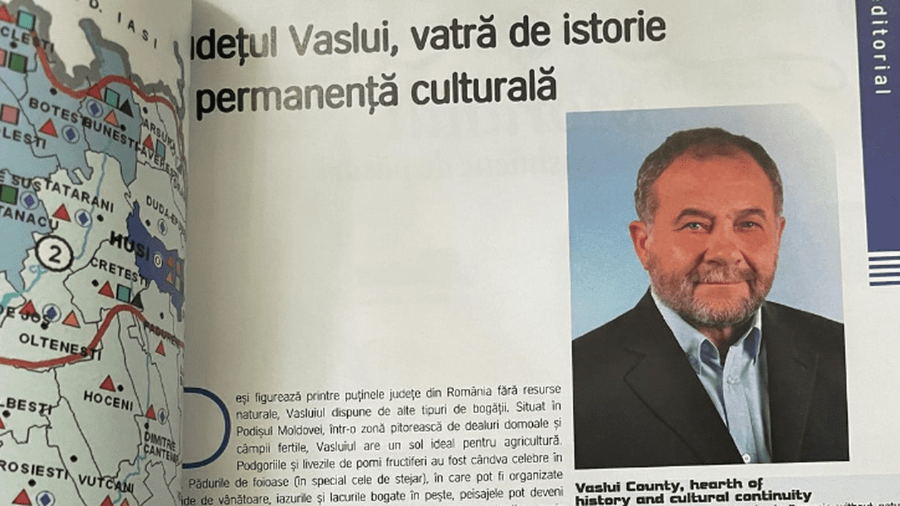 Olimpicii la Matematică din Vaslui au primit un album cu un discurs al lui Dumitru Buzatu, judecat pentru mită. „Ce să facem, să rupem pagina?”