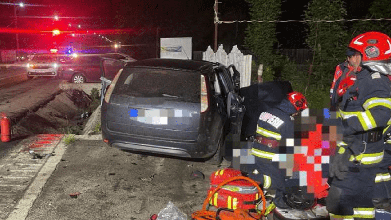 Un tânăr de 19 ani a murit într-un accident provocat de un şofer de aceeași vârstă, care era băut, în Argeș